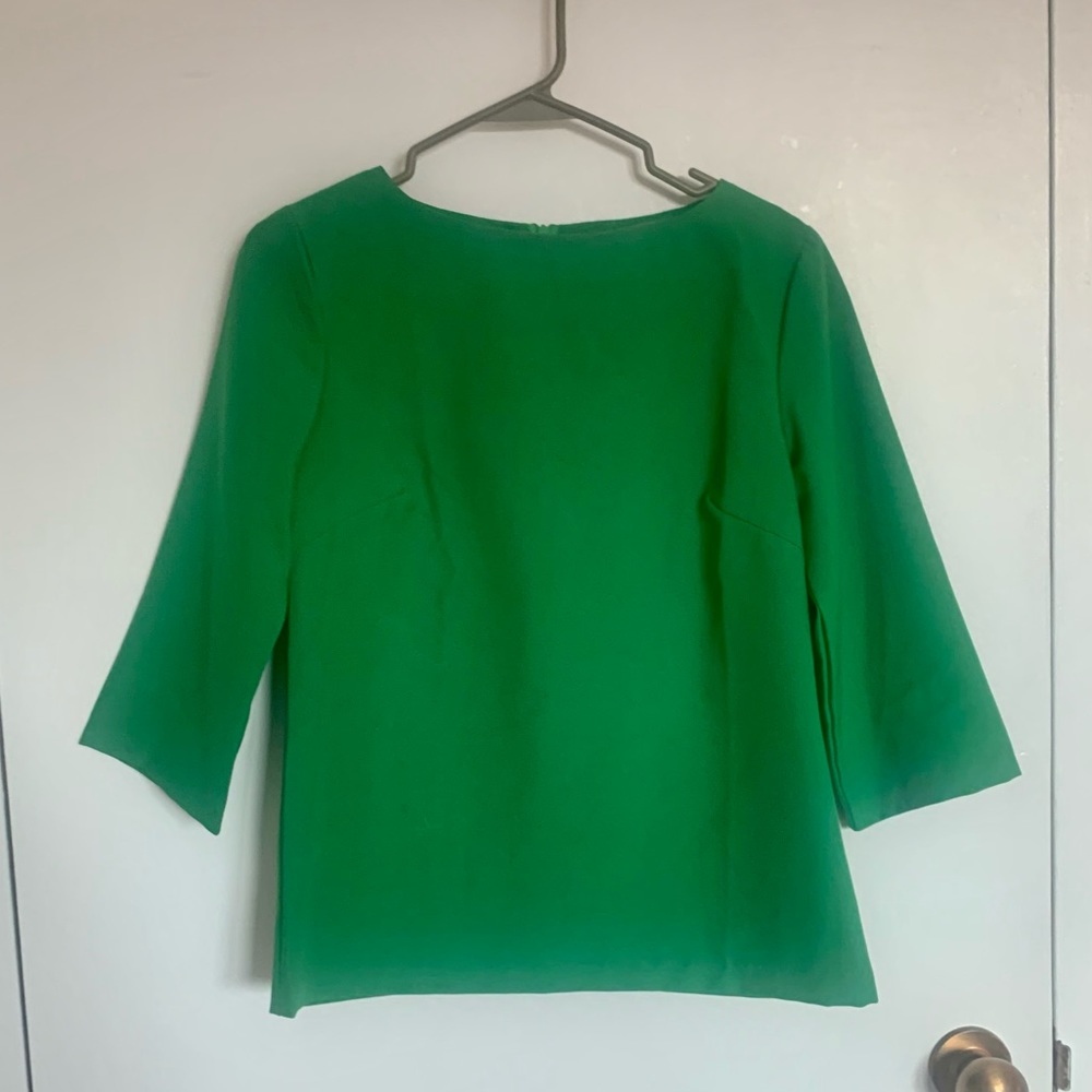 Boxy Chic Boatneck Blouse